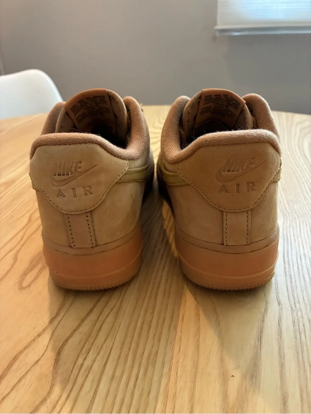 Nike Air Force 1 ’07 WB Wheat Flax Gum Sneakers Men’s Size 6